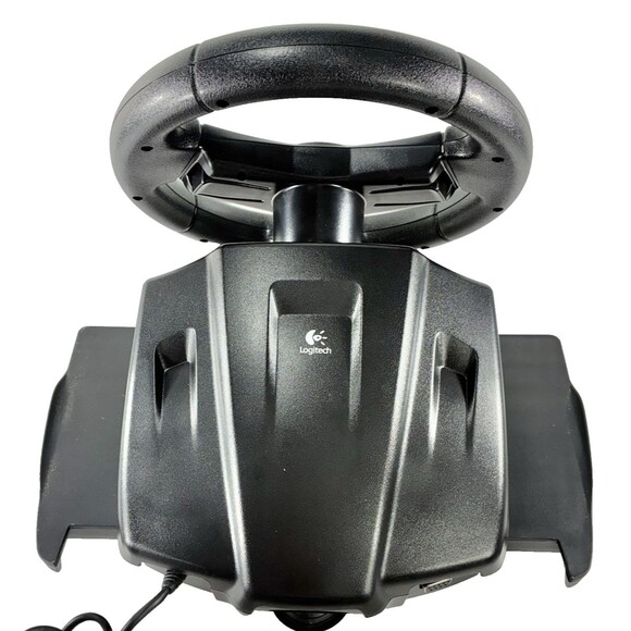 Logitech Nascar Racing Wheel and Pedals for Original Xbox in OEM Box Tested - Picture 6 of 16